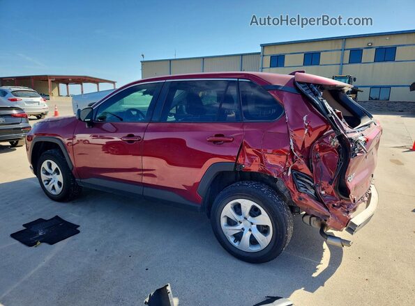 2T3H1RFV6NW226165 2022 TOYOTA RAV4 Red Rear left