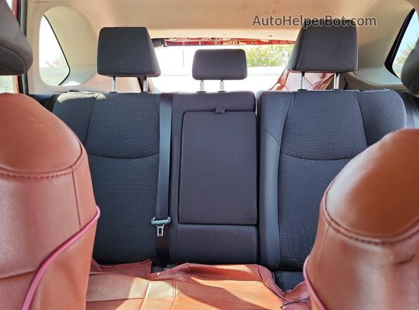2T3H1RFV6NW226165 2022 TOYOTA RAV4 Red Rear seats view
