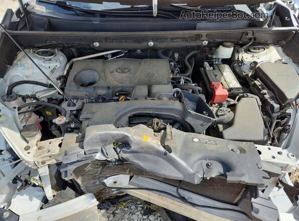 2T3H1RFV6NW236260 2022 TOYOTA RAV4 White Вид підкапотного простору