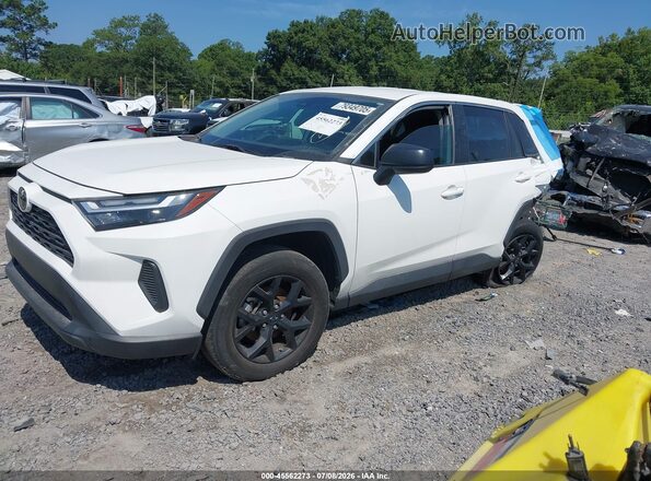 2T3H1RFV6PC234545 2023 TOYOTA RAV4 White წინა მარცხენა ხედი სამი მეოთხედიდან