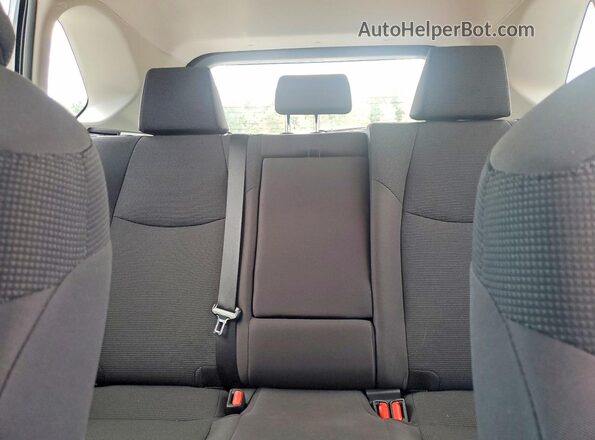 2T3H1RFV7KC001248 2019 TOYOTA RAV4 Charcoal Rear seats view