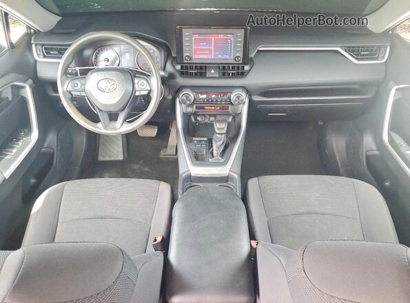 2T3H1RFV7KC001248 2019 TOYOTA RAV4 Charcoal Dashboard view