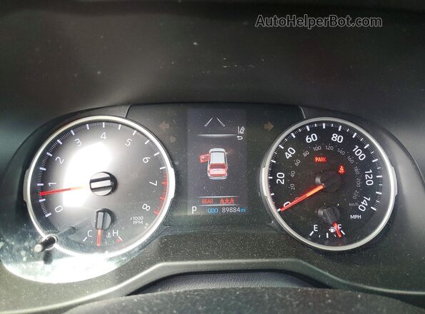 2T3H1RFV7KC001248 2019 TOYOTA RAV4 Charcoal Instrument cluster view