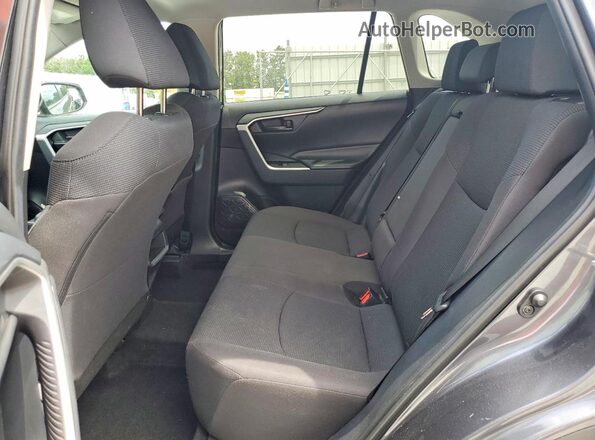 2T3H1RFV7KC001248 2019 TOYOTA RAV4 Charcoal Rear interior view