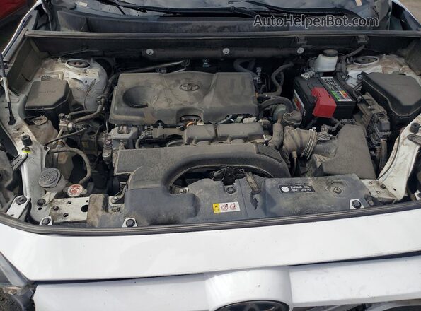 2T3H1RFV7MC129847 2021 TOYOTA RAV4 White Vista interior trasera