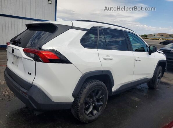 2T3H1RFV7MC129847 2021 TOYOTA RAV4 White Trasero derecho