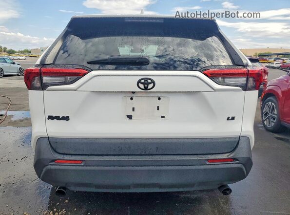 2T3H1RFV7MC129847 2021 TOYOTA RAV4 White Vista trasera