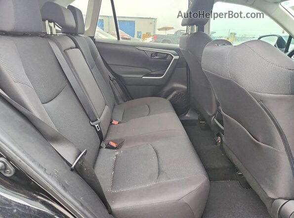 2T3H1RFV7MC141030 2021 TOYOTA RAV4 Black Հետևի նստատեղերի տեսք