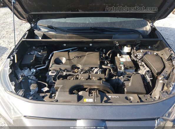 2T3H1RFV7MC154652 2021 TOYOTA RAV4 Gray უკანა ხედი