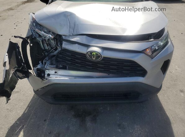 2T3H1RFV7MC170947 2021 TOYOTA RAV4 Gray Engine compartment view