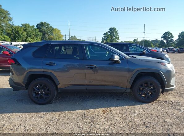2T3H1RFV7NC202233 2022 TOYOTA RAV4 Gray უკანა სალონის ხედი