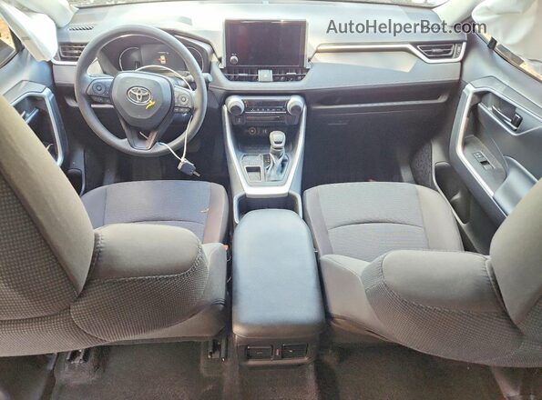 2T3H1RFV7PC227281 2023 TOYOTA RAV4 Silver Widok deski rozdzielczej