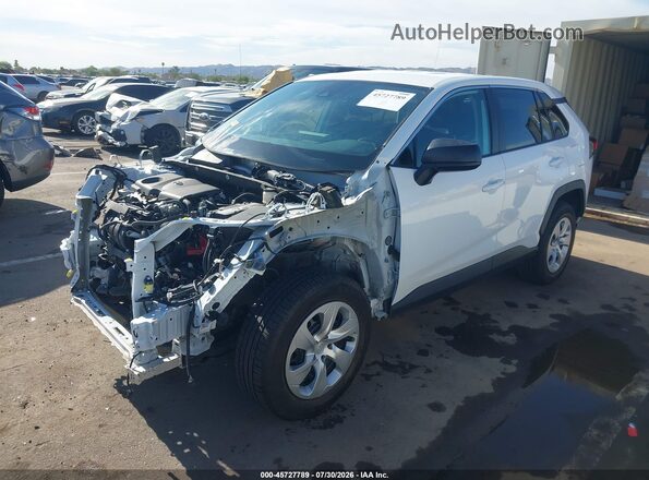 2T3H1RFV7PW257511 2023 TOYOTA RAV4 White წინა მარცხენა ხედი სამი მეოთხედიდან