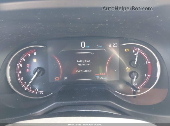 2T3H1RFV7PW257511 2023 TOYOTA RAV4 White უკანა სავარძლების ხედი