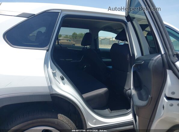 2T3H1RFV7PW257511 2023 TOYOTA RAV4 White VIN კოდის სტიკერის ხედი