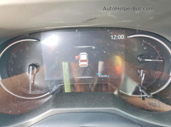 2T3H1RFV7SW412146 2025 TOYOTA RAV4 Белый Вид щитка приборов