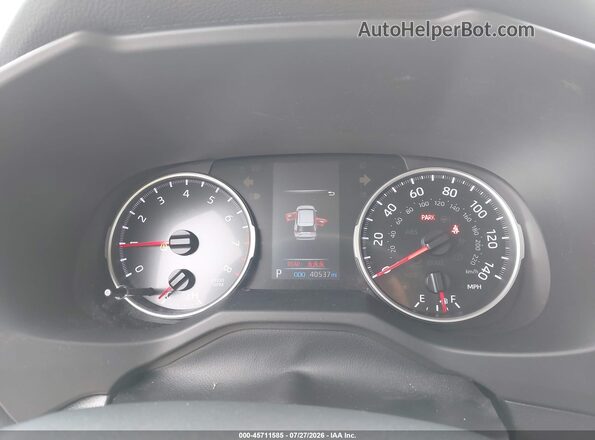 2T3H1RFV8KW035312 2019 TOYOTA RAV4 Black Հետևի նստատեղերի տեսք