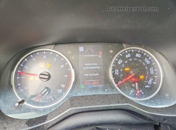 2T3H1RFV8KW051638 2019 TOYOTA RAV4 Black ხელსაწყოთა პანელის ხედი