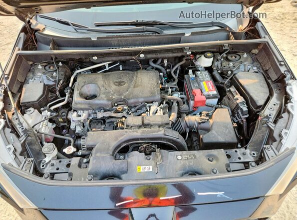 2T3H1RFV8KW051638 2019 TOYOTA RAV4 Black ძრავის განყოფილების ხედი
