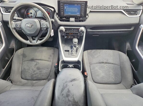 2T3H1RFV8LC033885 2020 TOYOTA RAV4 Gray Dashboard view
