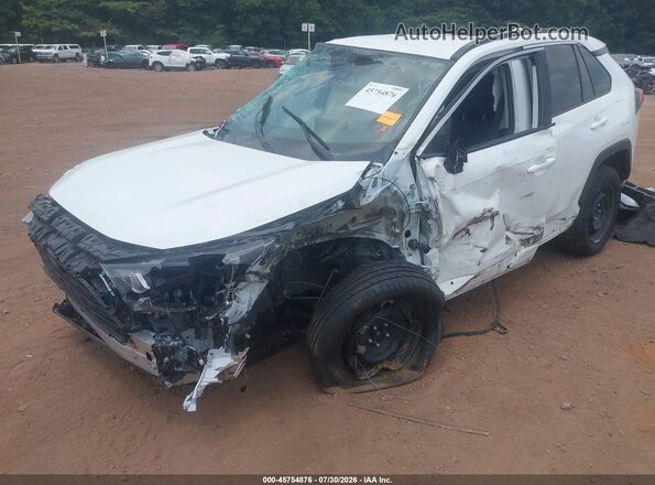 2T3H1RFV8LC082391 2020 TOYOTA RAV4 White წინა მარცხენა ხედი სამი მეოთხედიდან