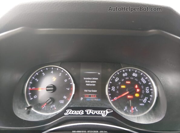 2T3H1RFV8LW101018 2020 TOYOTA RAV4 Gray Вид задніх сидінь