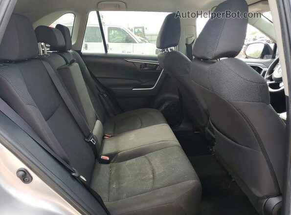 2T3H1RFV8MC111485 2021 TOYOTA RAV4 Silver Вид задніх сидінь