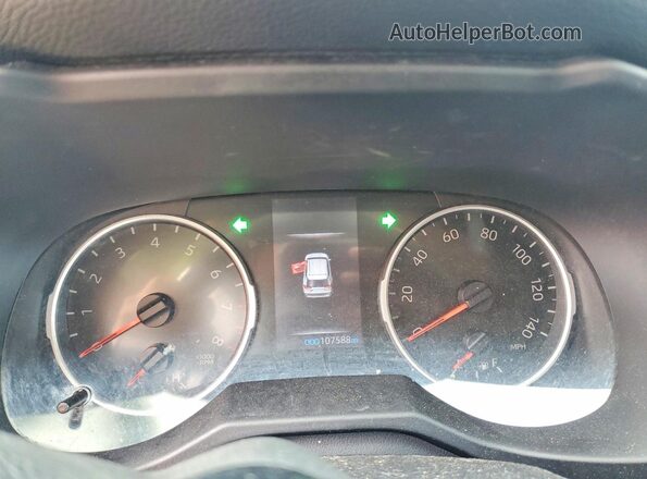 2T3H1RFV8MC111485 2021 TOYOTA RAV4 Silver Вид щитка приладів