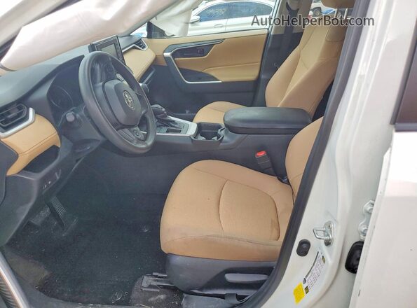 2T3H1RFV8MC152411 2021 TOYOTA RAV4 White Вид салону спереду