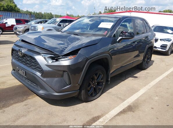 2T3H1RFV8NW226829 2022 TOYOTA RAV4 Gray Vista tres cuartos delantera izquierda
