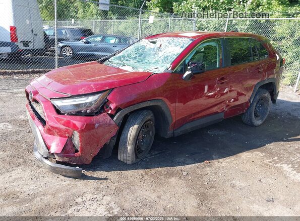 2T3H1RFV8PW283051 2023 TOYOTA RAV4 Red Առջևի ձախ երեք քառորդ տեսարան