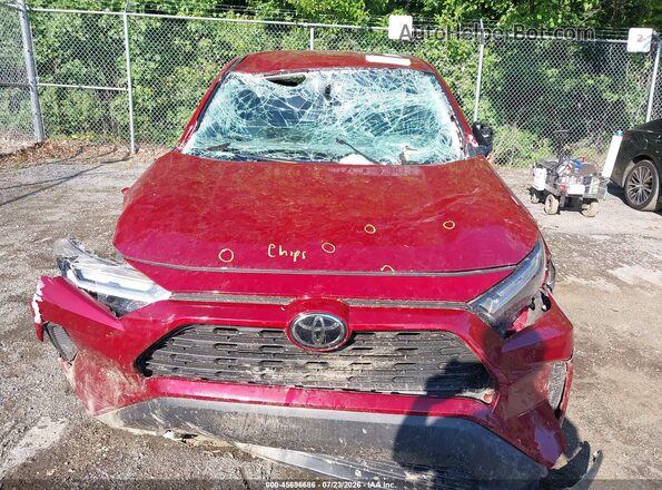 2T3H1RFV8PW283051 2023 TOYOTA RAV4 Red Սարքավորումների վահանակի տեսք