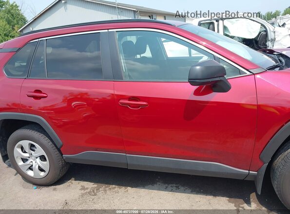 2T3H1RFV9KW033424 2019 TOYOTA RAV4 Red Սալոնի հետևի տեսք