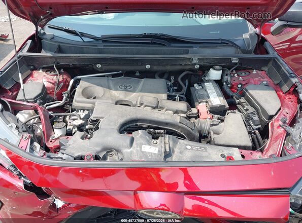 2T3H1RFV9KW033424 2019 TOYOTA RAV4 Red Հետևի տեսք