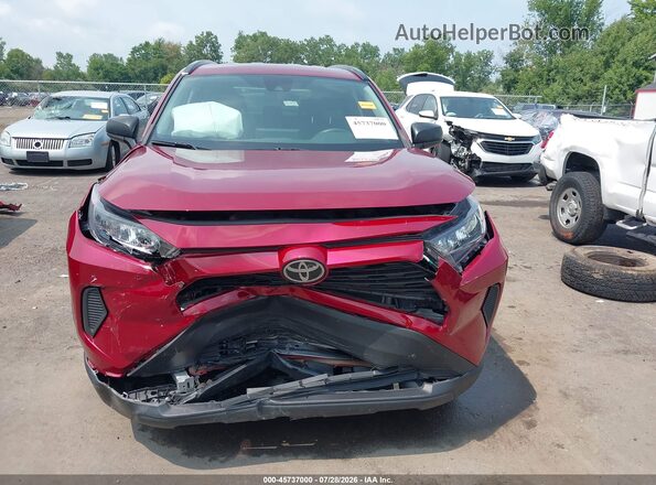 2T3H1RFV9KW033424 2019 TOYOTA RAV4 Red Սարքավորումների վահանակի տեսք