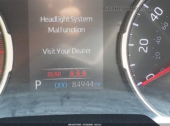 2T3H1RFV9KW033424 2019 TOYOTA RAV4 Red 