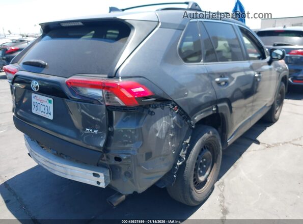 2T3H1RFV9KW041667 2019 TOYOTA RAV4 Gray Trasero derecho