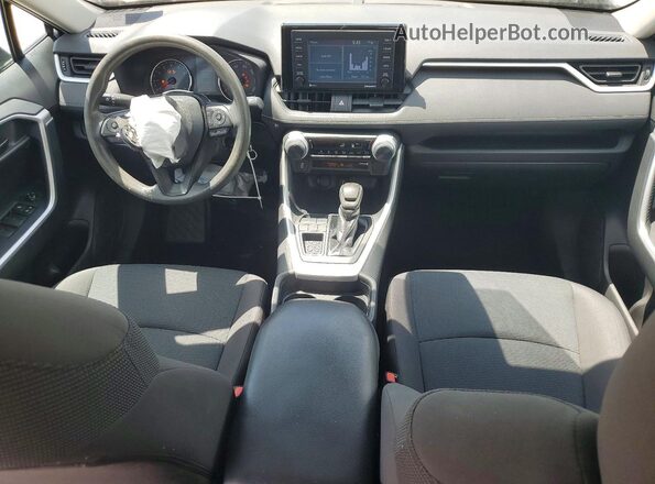 2T3H1RFV9LC063493 2020 TOYOTA RAV4 Silver Вид панелі приладів