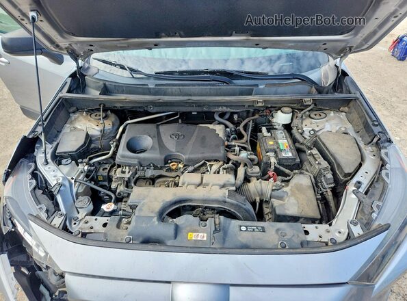 2T3H1RFV9LW091356 2020 TOYOTA RAV4 Silver ძრავის განყოფილების ხედი