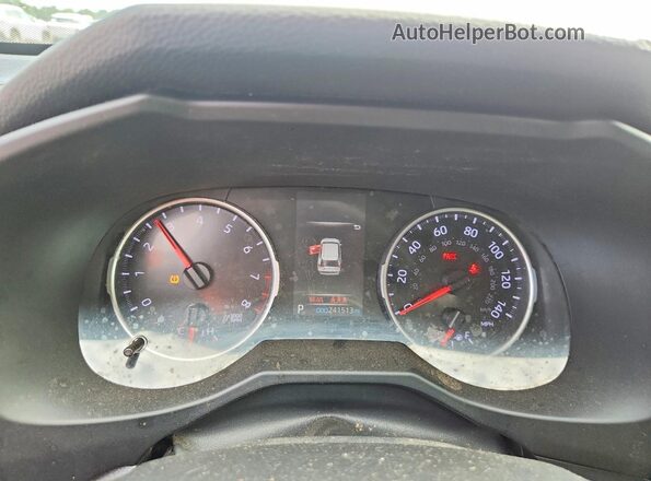 2T3H1RFV9LW091356 2020 TOYOTA RAV4 Silver ხელსაწყოთა პანელის ხედი