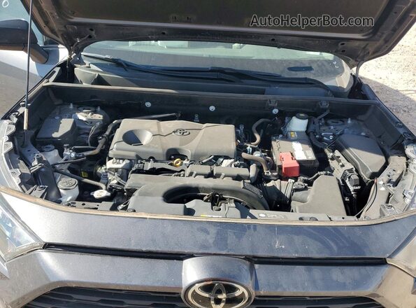 2T3H1RFV9MC155253 2021 TOYOTA RAV4 Silver Vista del compartimento del motor