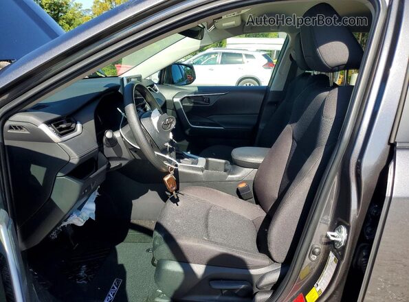 2T3H1RFV9RC276260 2024 TOYOTA RAV4 Gray Вид салону спереду