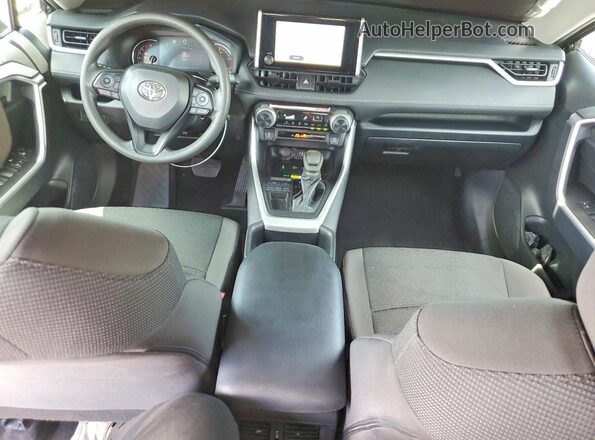 2T3H1RFV9SC334891 2025 TOYOTA RAV4 Black Dashboard view