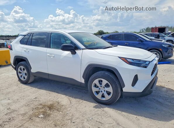 2T3H1RFV9SC348743 2025 TOYOTA RAV4 Белый Передняя правая четверть