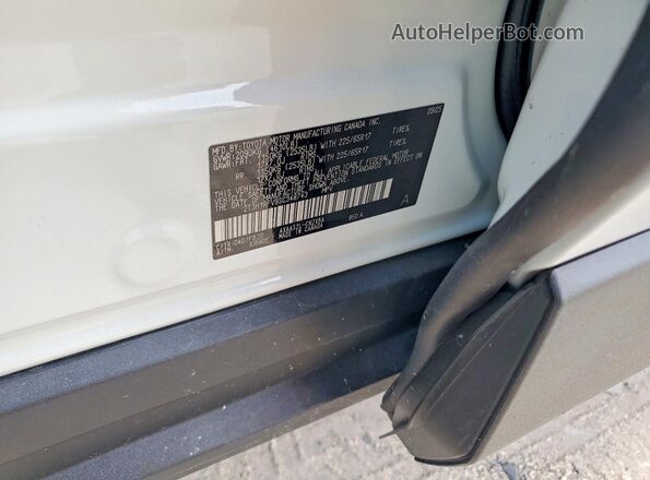 2T3H1RFV9SC348743 2025 TOYOTA RAV4 Белый Вид наклейки с VIN-кодом