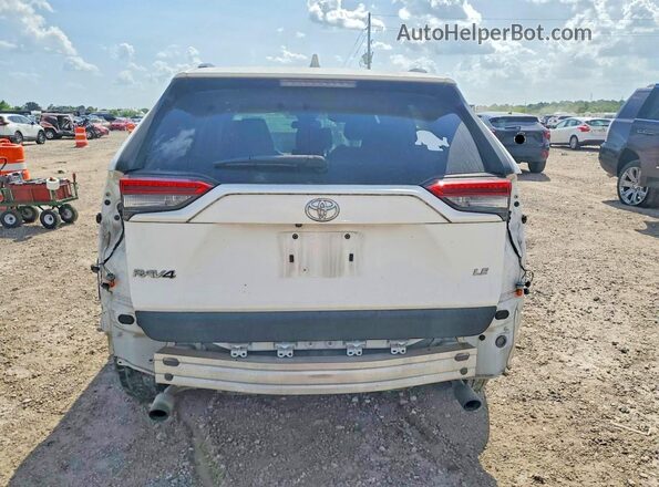2T3H1RFVXKC025673 2019 TOYOTA RAV4 White Вид ззаду