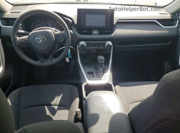 2T3H1RFVXKC025673 2019 TOYOTA RAV4 White Вид панелі приладів