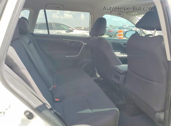 2T3H1RFVXKC025673 2019 TOYOTA RAV4 White Вид задніх сидінь