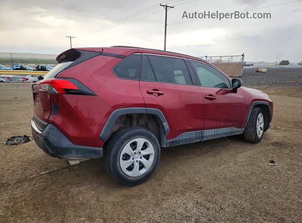 2T3H1RFVXKC029965 2019 TOYOTA RAV4 Red Trasero derecho