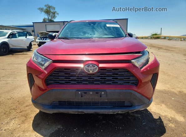 2T3H1RFVXKC029965 2019 TOYOTA RAV4 Red Vista frontal